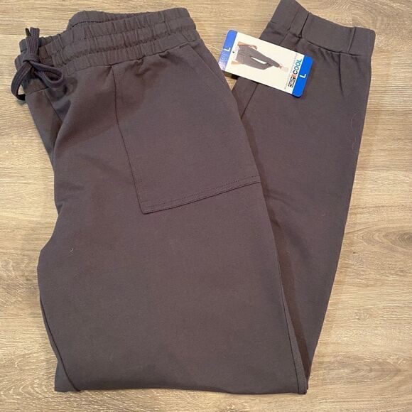 32 DEGREES COOL STEEL GRAY JOGGERS ATHLETIC PANTS L NWT - Picture 4 of 14